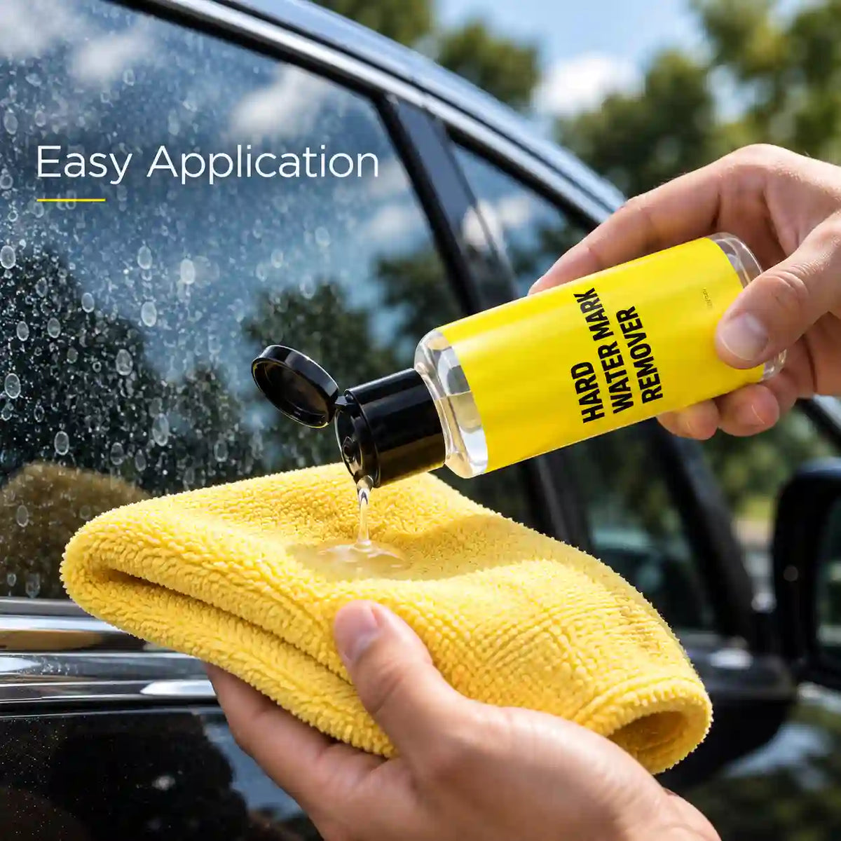 Hard Water Mark Remover 200ml with FREE Cleaning Brush & Gloves